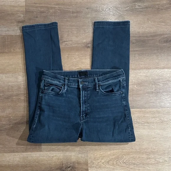 MOTHER The Midrise Dazzler Skimp in 'Night Tripper' - Picture 5 of 15